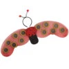 Marienkäfer Flügel & Fühler Set -Halo Verkäufe marienkaefer set fuer damen ladybug kostuem accessoires fuer frauen marienkaefer fluegel und haarreif 28314