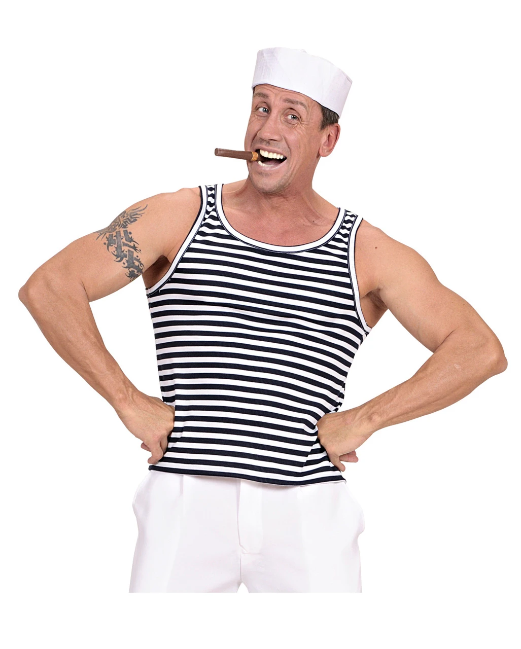 Matrosen Shirt Gestreift XL 4 Matrosen Shirt Gestreift XL – Bild 2