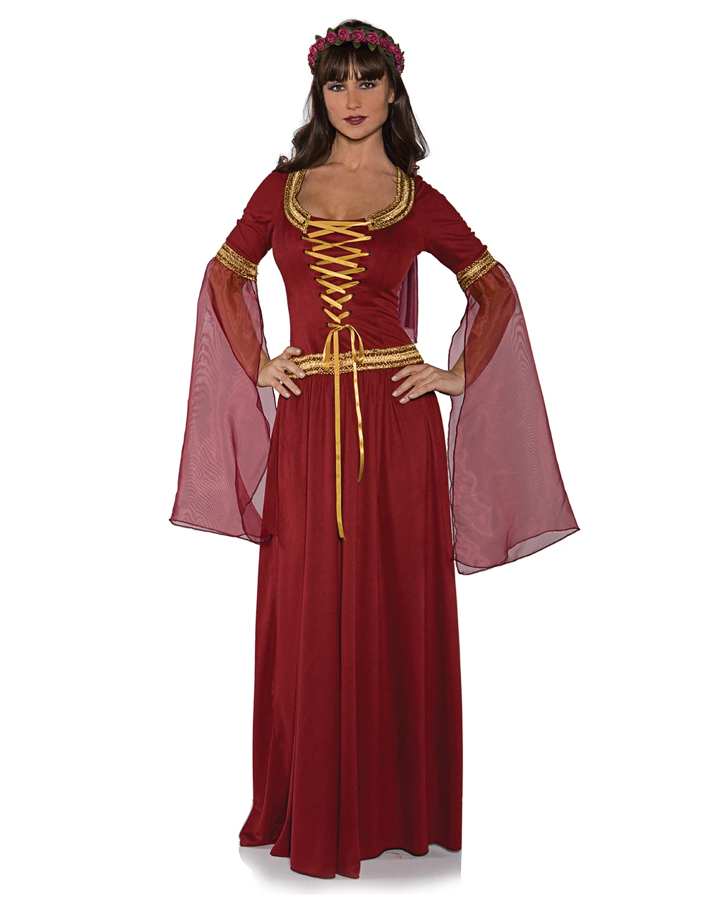 Mittelalterliche Maid Damenkostüm 3 Mittelalterliche Maid Damenkostüm