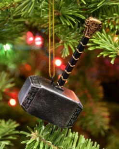 Mjölnir Weihnachtskugel 7,6cm 11 Mjölnir Weihnachtskugel 7,6cm -Halo Verkäufe mjoelnir weihnachtskugel halloween und horror weihnachtsdeko und merch mjoelnir hanging ornament 54759 5