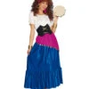 Gypsy Wahrsagerin Kostüm 1 Gypsy Wahrsagerin Kostüm -Halo Verkäufe moderne zigeunerin kostuem esmeralda gypsy verkleidung damen wahrsagerin kostuem fasching 36132 1