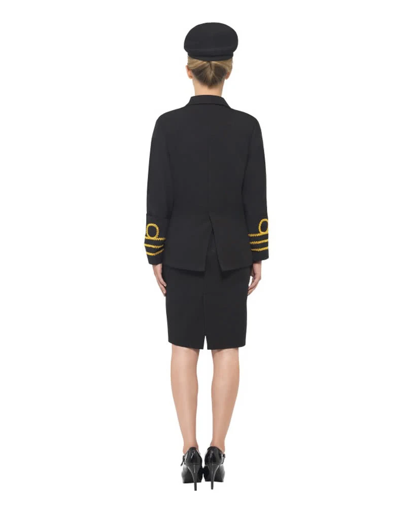 Navy Officer Damen Verkleidung 4 Navy Officer Damen Verkleidung – Bild 2