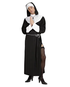 Nonne Drag Queen Kostüm -Halo Verkäufe nonne drag queen kostuem klosterschwester kostuem maennerkostuem nun costume 38674 03