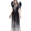 Onyx Engel Damen Kostüm -Halo Verkäufe onyx engel damen kostuem onyx angel woman costume schwarzer engel halloween frauen verkleidung 54224