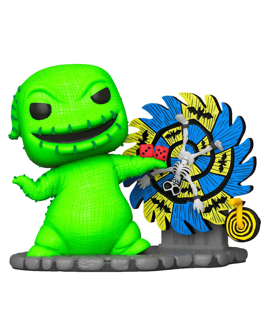 Oogie Boogie Mit Drehscheibe NBC Funko POP! Figur Neon 3 Oogie Boogie Mit Drehscheibe NBC Funko POP! Figur Neon