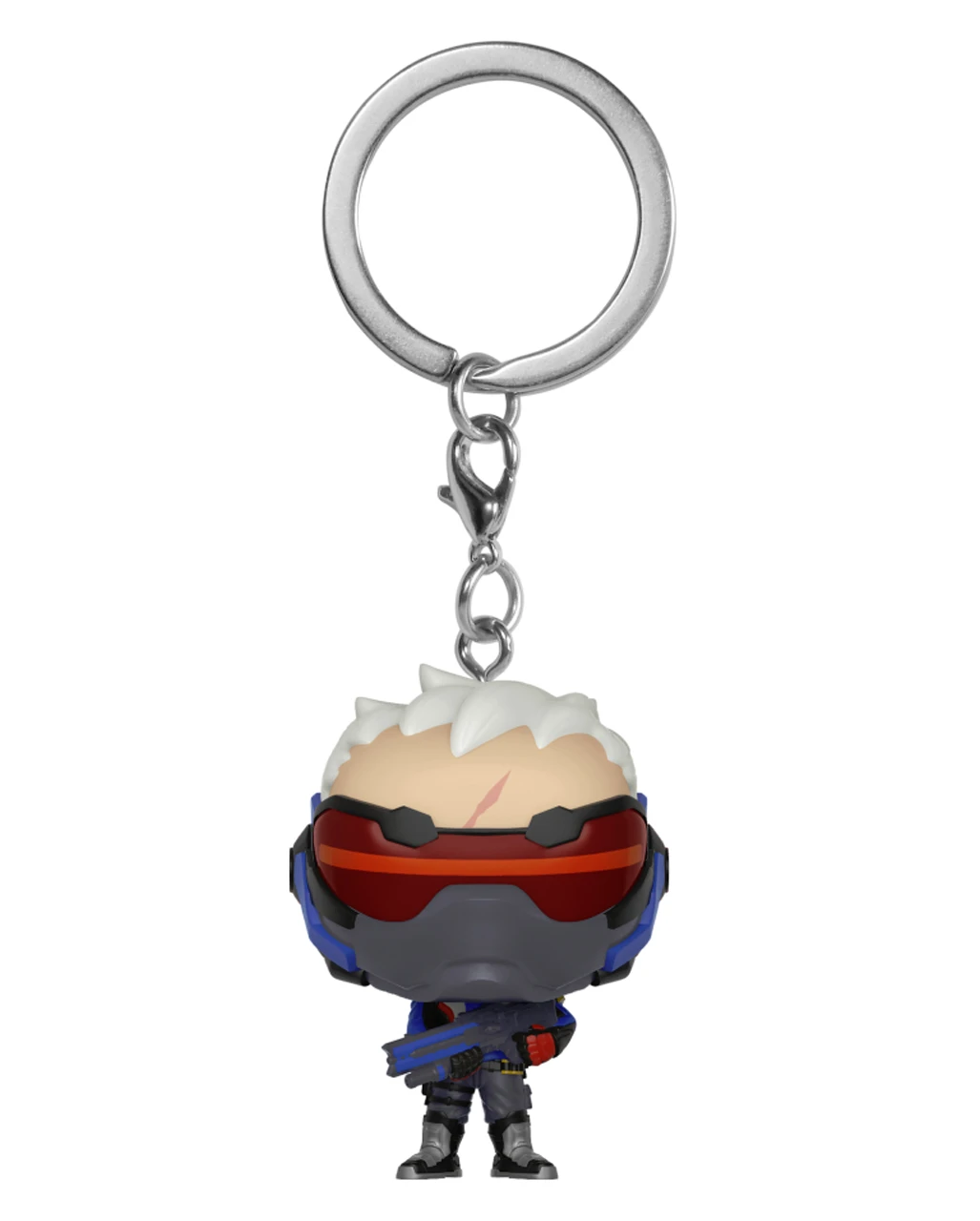 Overwatch Soldier 76 Schlüsselanhänger Pocket POP 3 Overwatch Soldier 76 Schlüsselanhänger Pocket POP