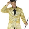 Pailletten Frack Für Herren Gold 2 Pailletten Frack Für Herren Gold -Halo Verkäufe pailetten frack fuer herren gold zirkus direktor jacke pailletten jacket fuer fasching 28485