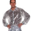 Pailletten Hemd Silber -Halo Verkäufe pailletten hemd silber glitzerndes herrenhemd 70er jahre disco hemd 8802197 01