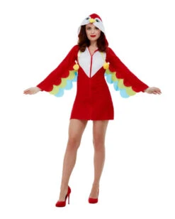 Papageien Kostümkleid Mit Kapuze Für Erwachsene