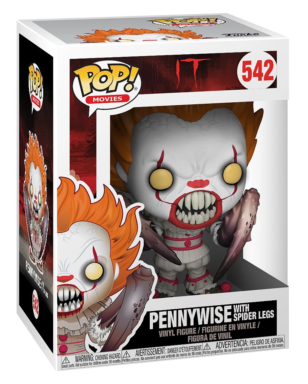 Pennywise ES Spider Legs Funko Pop! Figur 4 Pennywise ES Spider Legs Funko Pop! Figur – Bild 2