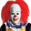 Pennywise Horror Clown Maske -Halo Verkäufe pennywise horror clown maske halloween maske killer clown maske kostuem zubehoer fuer halloween it maske horrorclown mask 26662