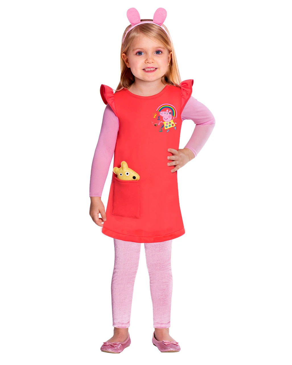 Peppa Pig Kinderkostüm 3 Peppa Pig Kinderkostüm