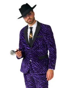 Pimp Faux Fur Zebra Anzug - Suitmeister 13 Pimp Faux Fur Zebra Anzug - Suitmeister -Halo Verkäufe pimp faux fur purple suitmaster opposuite anzug suitmeister kostuem anzug zebra fell anzug 54383