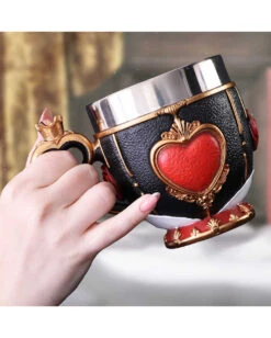 Pinkys Up - Queen Of Hearts Tasse 11cm -Halo Verkäufe pinkys up queen of hearts tasse pinkys up queen of hearts cup alice im wunderland merchandise 54628 07