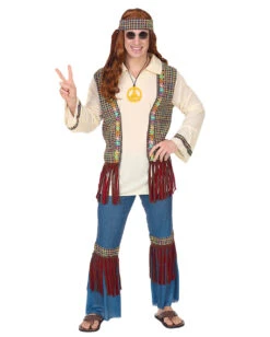 San Francisco Hippie Kostüm -Halo Verkäufe san francisco hippie maennerkostuem flower power herrenkostuem faschings kostuem fuer maenner 36557 04 1