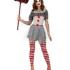 Sassy Clown Damen Kostüm Für Erwachsene 1 Sassy Clown Damen Kostüm Für Erwachsene -Halo Verkäufe sassy horrorclown faschingskostuem fuer damen halloween clown kostuem 37902