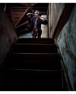 SAW Billy Puppe 13 SAW Billy Puppe -Halo Verkäufe saw billy puppe originale horrorfilm sammler puppe aus james wans saw lizenzierte horrorpuppe fuer jig saw fans 28972 5