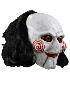 SAW Puppe Billy Maske -Halo Verkäufe saw maske saw billy maske jigsaw maske halloween maske horror maske saw billy puppet mask 21884 03