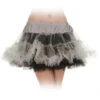 Schwarz-grauer Petticoat One Size 2 Schwarz-grauer Petticoat One Size -Halo Verkäufe schwarz grauer petticoat one size kostuem tutu als zubehoer fuer halloween und fasching tutu skirt 36318 1