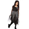 Düstere Friedhofsbraut Kinderkostüm -Halo Verkäufe schwarze friedhofsbraut kinderkostuem mit schleier black graveyard bride with veil halloween kostuem 39629 1