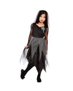 Düstere Friedhofsbraut Kinderkostüm