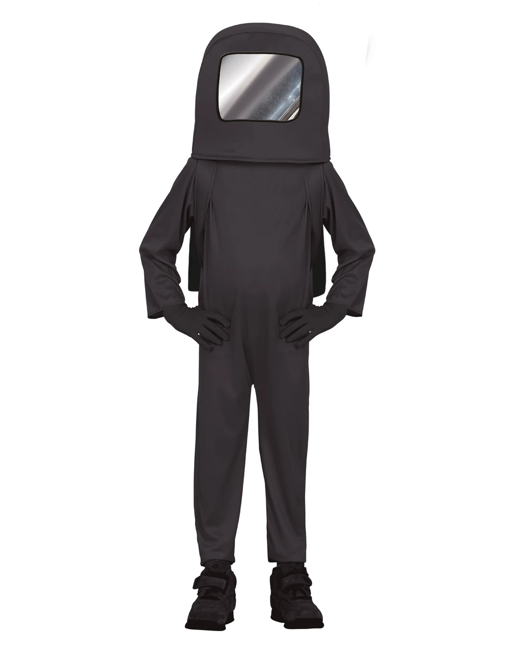 Schwarzer Videospiel Astronaut Kinderkostüm 3 Schwarzer Videospiel Astronaut Kinderkostüm