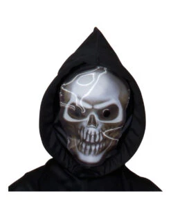 Sensenmann Kinderkostüm Mit Skull Maske -Halo Verkäufe sensenmann kinderkostuem mit skull maske halloween kinderkostuem grim reaper kostuem 51752 3