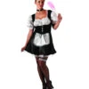 Sexy Hausmädchen Kostüm Plus Size -Halo Verkäufe sexy hausmaedchenkostuem plus size french maid costueme 19012