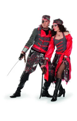 Sharky Piraten Männer Kostüm