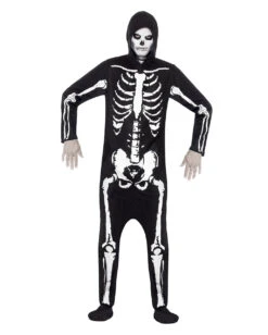 Skeleton Kostüm Mit Kapuze