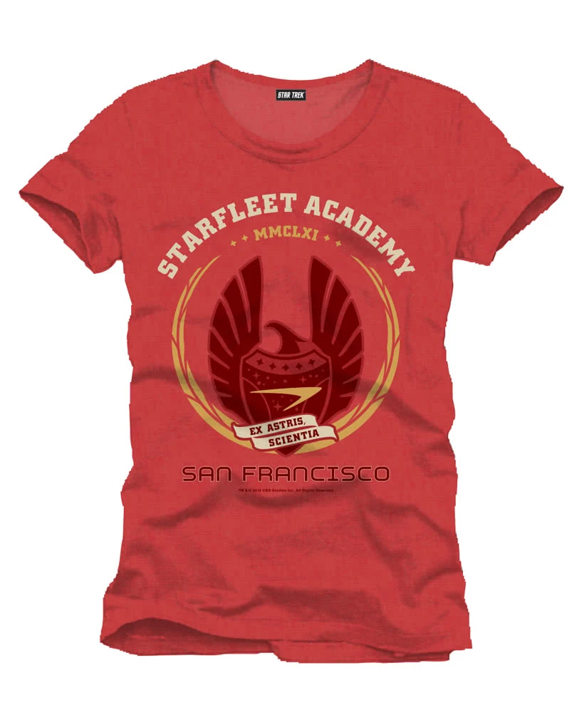 Star Trek T-Shirt Starfleet Academy 3 Star Trek T-Shirt Starfleet Academy