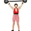 Starker August Vintage Deluxe Kinder Muskel Kostüm -Halo Verkäufe starker august muskelmann kinderkostuem jahrmarkt muskelmann kinder kostuem 37271