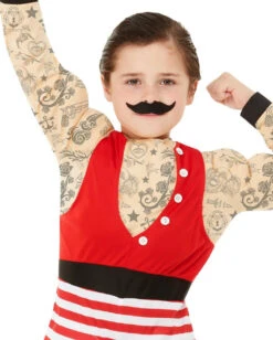 Starker August Vintage Deluxe Kinder Muskel Kostüm 7 Starker August Vintage Deluxe Kinder Muskel Kostüm -Halo Verkäufe starker august muskelmann kinderkostuem jahrmarkt muskelmann kinder kostuem 37271 3