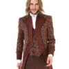Steampunk Aristokrat Herren Mantel Braun -Halo Verkäufe steampunk aristokrat herren mantel braun steampunk aristocrat mens coat brown steampunk mantel 39105