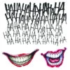 Suicide Squad Joker Tattoo Set 3-tlg. -Halo Verkäufe suicide squad joker tattoo set suicide squad make up zubehoer 27521