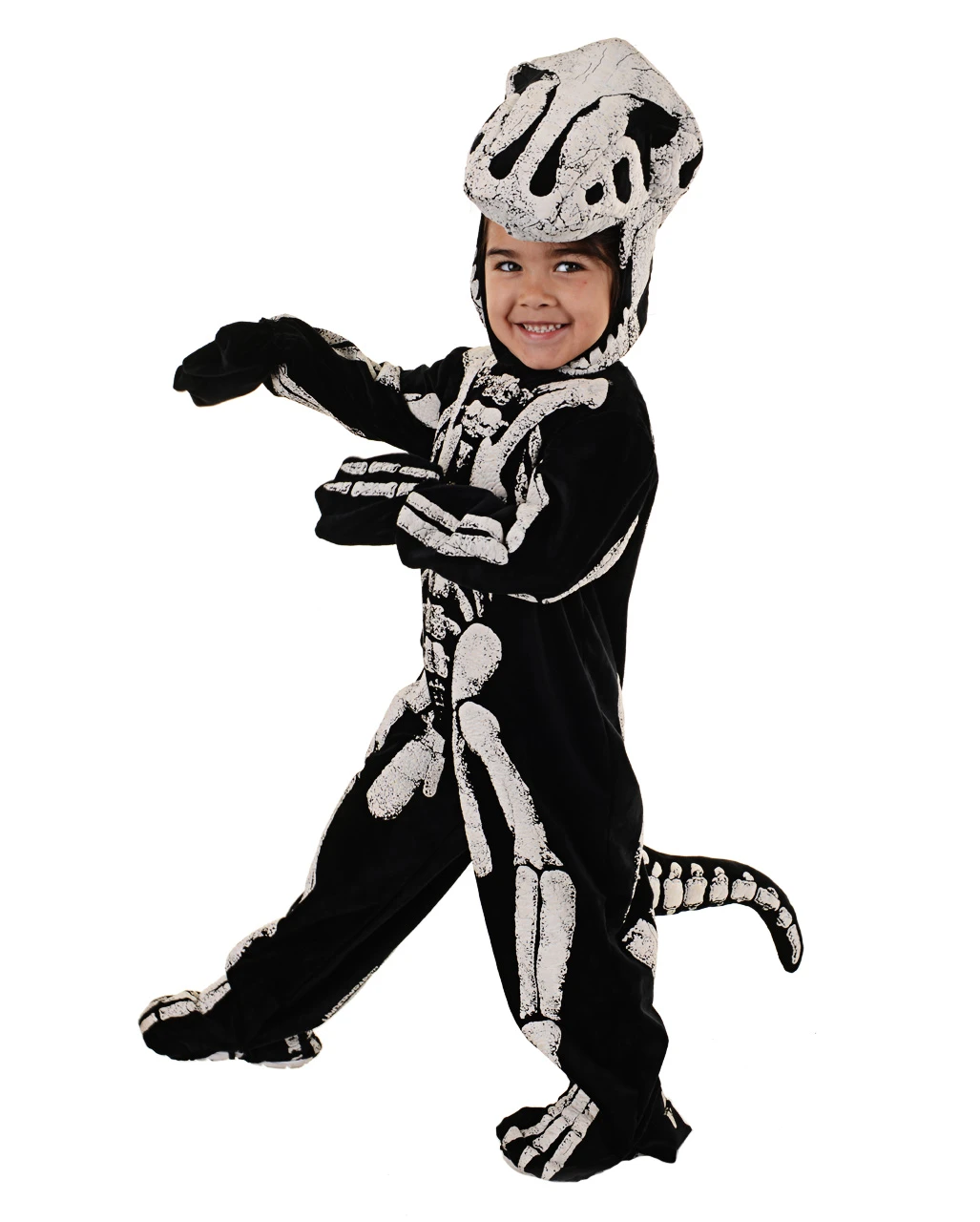 T-Rex Skelett Kleinkinderkostüm 3 T-Rex Skelett Kleinkinderkostüm