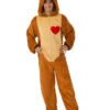 Teddybär Mit Herz Kostüm Unisex -Halo Verkäufe teddybaer kostuem mit herz tierkostuem teddy bear costume with hood 38688 01