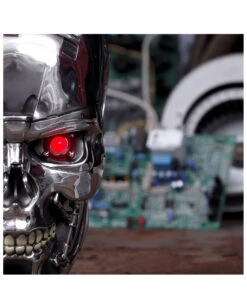 Terminator 2 T-800 Schädel Wandrelief 15 Terminator 2 T-800 Schädel Wandrelief -Halo Verkäufe terminator 2 t 800 schaedel wandrelief t 800 terminator head wall plaque sci fi deko 50336 07