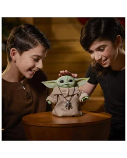 The Child Baby Yoda Figur Mit Bewegung & Sound - The Mandalorian -Halo Verkäufe the child baby yoda figur mit bewegung und sound star wars the mandalorian baby yoda grogu animatronic 51316 3