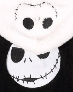 Nightmare Before Christmas - Jack Skellington Bademantel -Halo Verkäufe the nightmare before christmas jack skelington bademantel flauschiger morgenmantel jack skellington fanartikel 54431 2