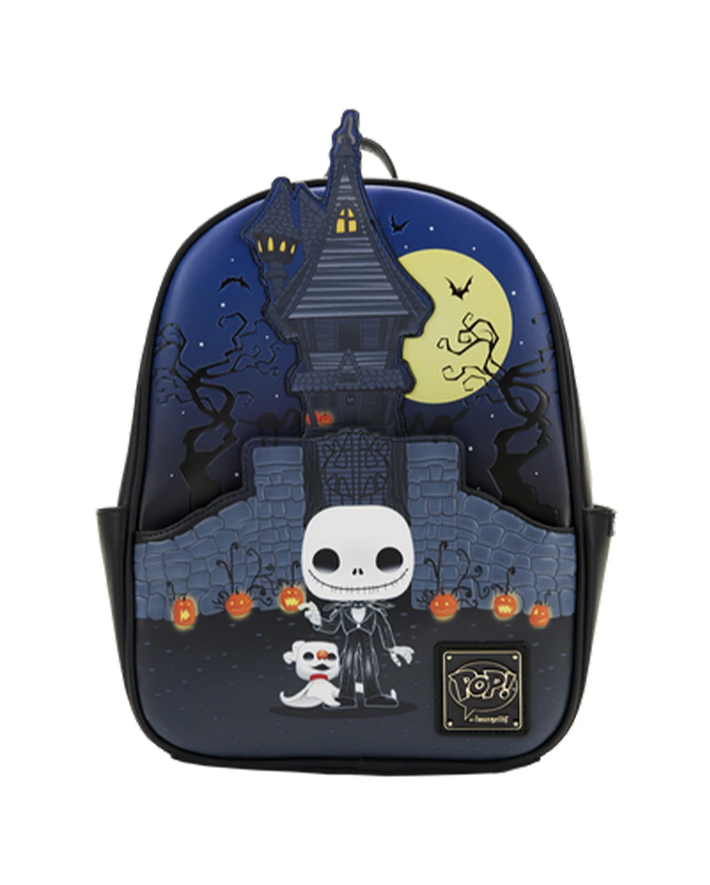 Loungefly Nbc Jack Skellington Mini Rucksack 3 Loungefly Nbc Jack Skellington Mini Rucksack