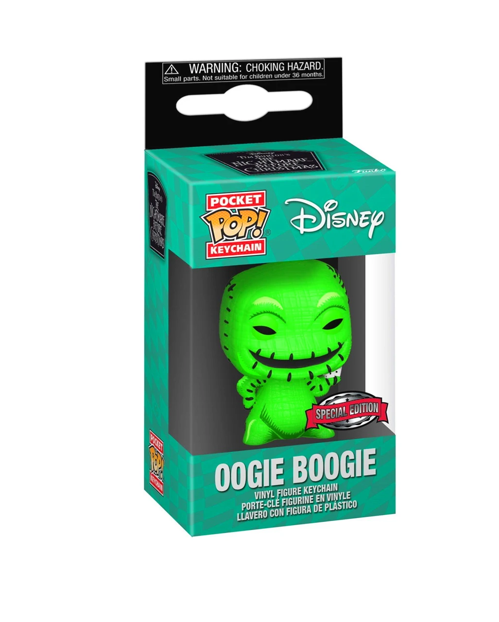 TNBC- Oogie Boogie Funko POP! Blacklight Keychain 4 TNBC- Oogie Boogie Funko POP! Blacklight Keychain – Bild 2