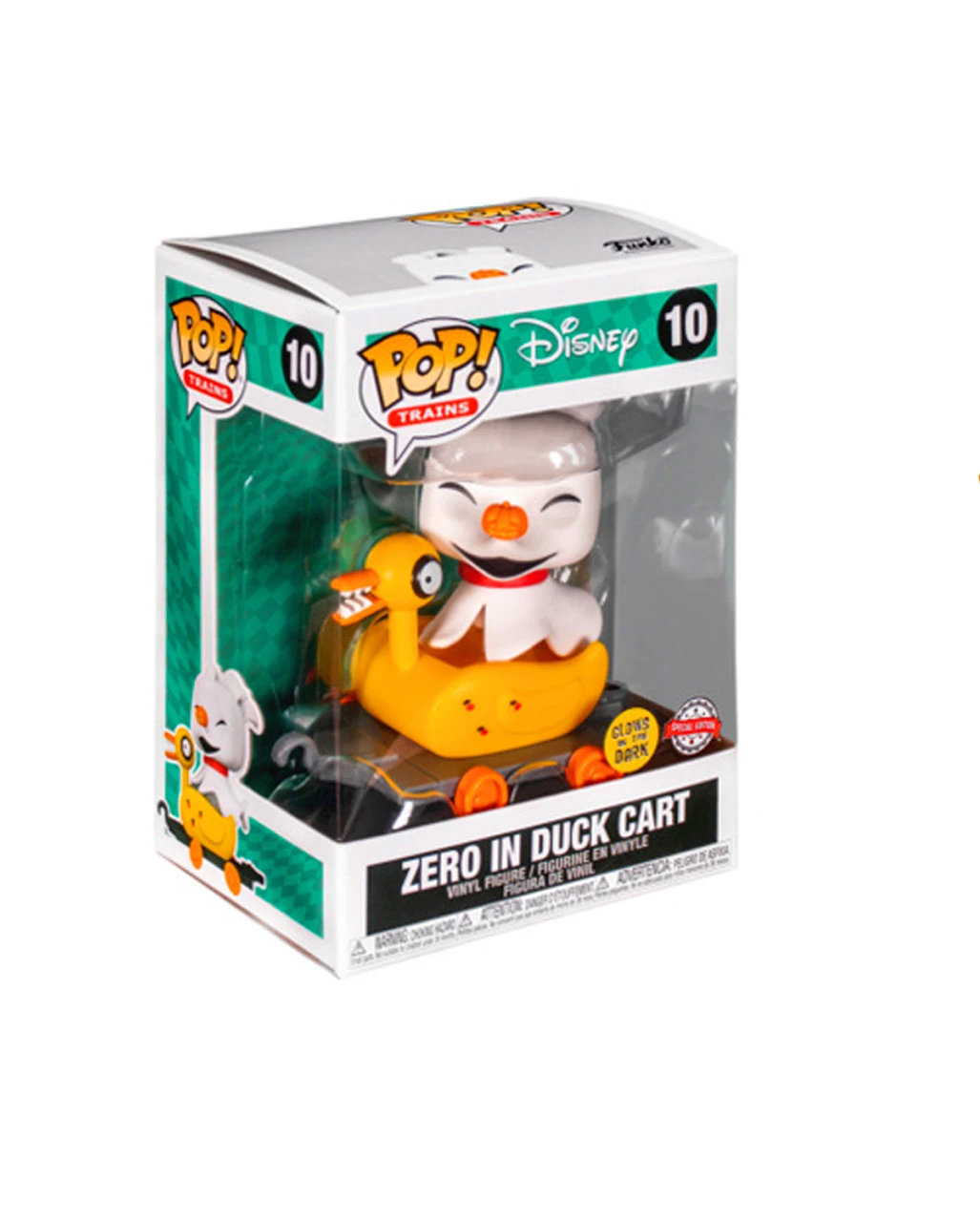 NBC - Zero In Duck Cart Glow Funko POP! Figur 4 NBC - Zero In Duck Cart Glow Funko POP! Figur – Bild 2