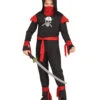 Totenkopf Ninja Kinderkostüm -Halo Verkäufe totenkopf ninja kinderkostuem totenschaedel ninja kinderkostuem skull ninja child costume 31050 01