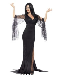 Verführerisches Morticia Kleid