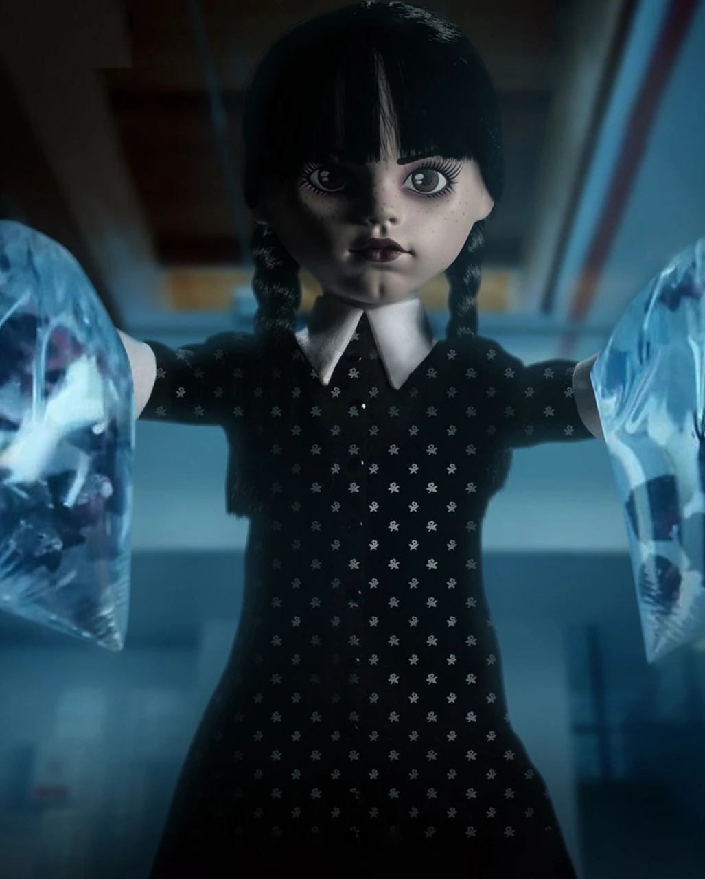 Wednesday Addams Family Action Figur 25cm 9 Wednesday Addams Family Action Figur 25cm – Bild 7