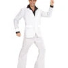 Weißer Night Fever Partyanzug 2 Weißer Night Fever Partyanzug -Halo Verkäufe weisser night fever partyanzug 70er jahre disco anzug 70s white disco suit 36833 01