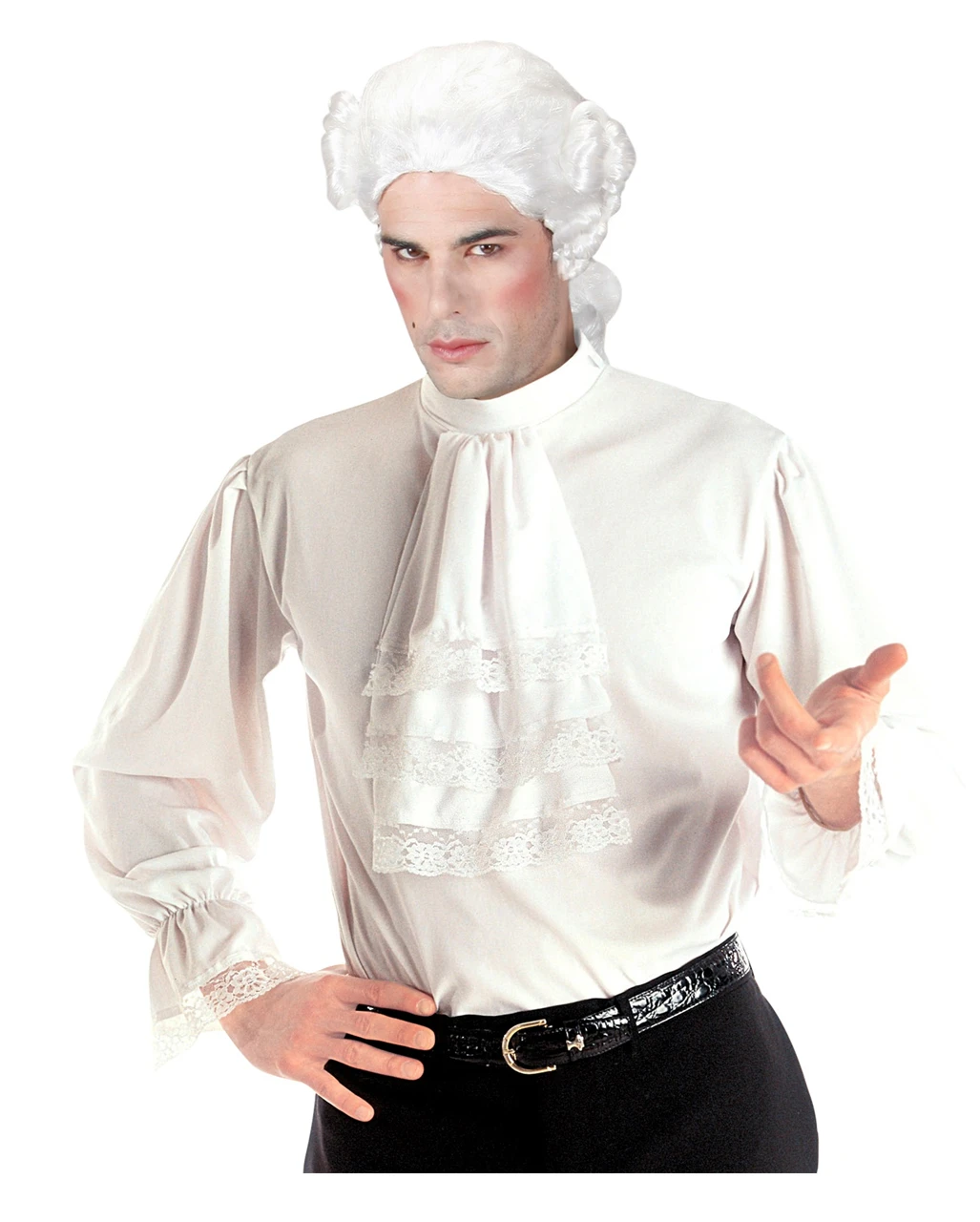 Barock Hemd Weiß 3 Barock Hemd Weiß