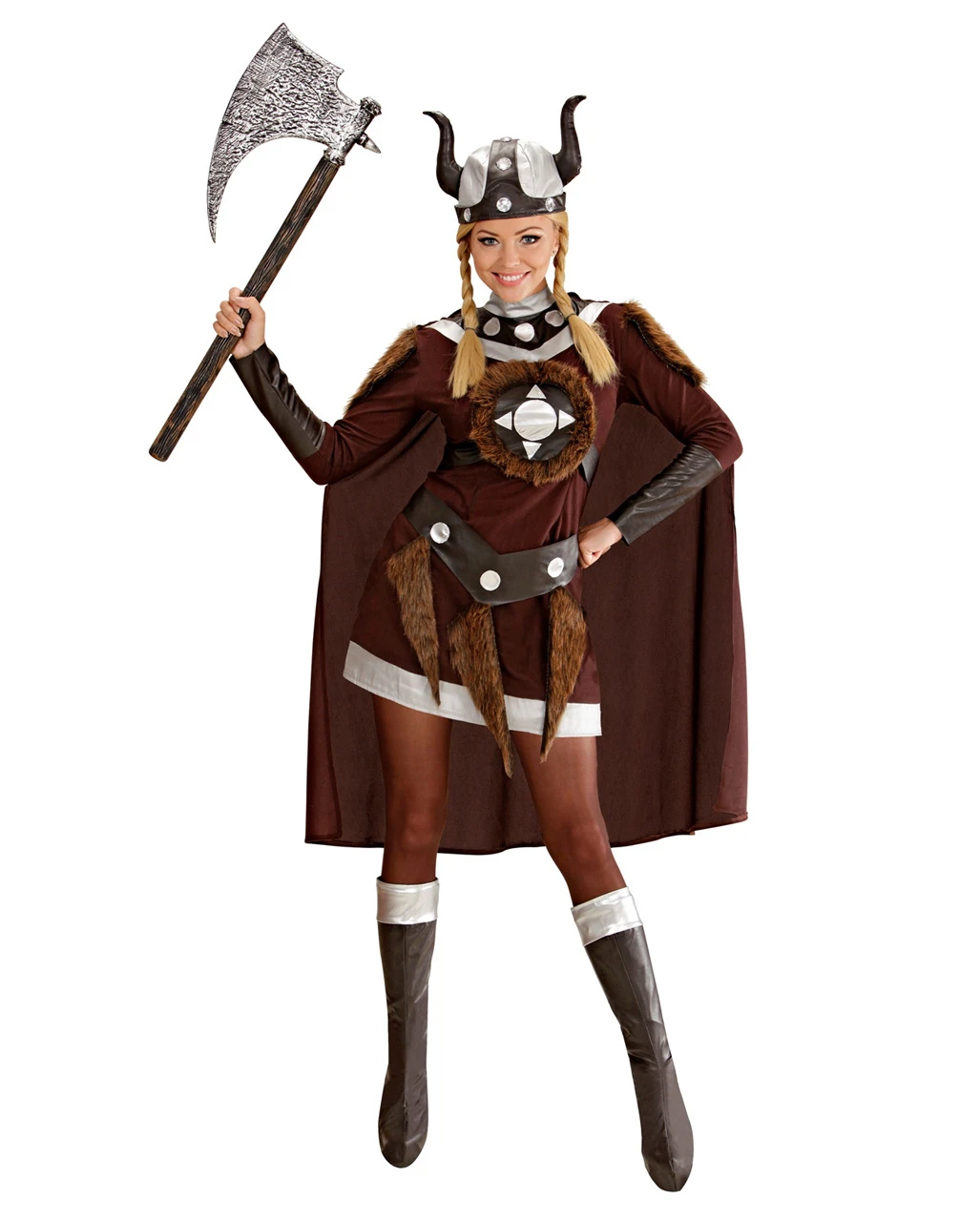 Wikinger Walküre Viktoria Kostüm 5 Wikinger Walküre Viktoria Kostüm – Bild 3