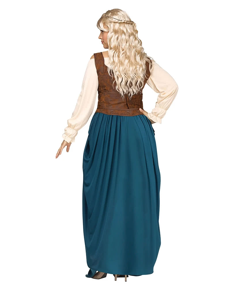 Wikinger Königin Kostüm XL 4 Wikinger Königin Kostüm XL – Bild 2
